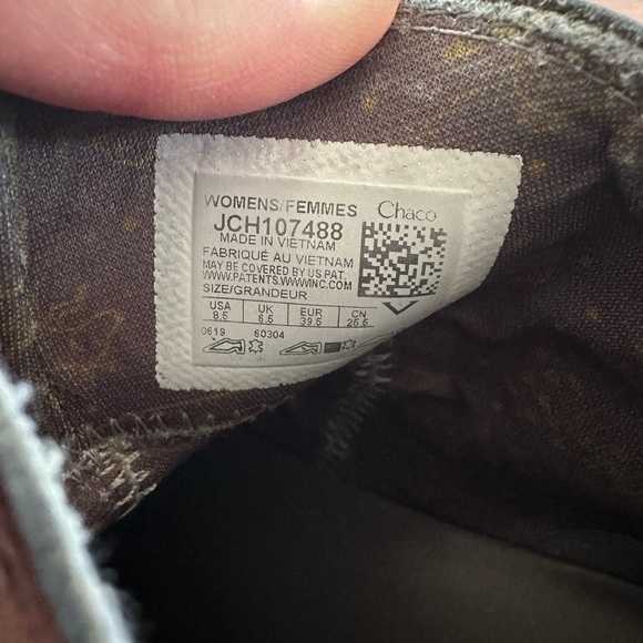 Chaco Cataluna Leather Ankle Boot Brown women’s size 8.5 - Picture 9 of 11